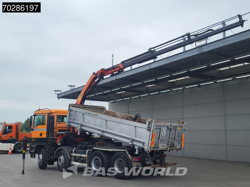 MAN TGS 35.400 8X4 Palfinger PK16001 K Kran Crane Retarder Big-Axle 2-Way tipper Euro 6 - Kipper, Autokran: das Bild 5 MAN TGS 35.400 8X4 Palfinger PK16001 K Kran Crane Retarder Big-Axle 2-Way tipper Euro 6 - Kipper, Autokran: das Bild 5