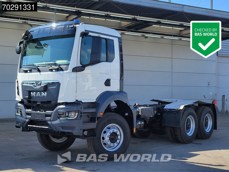 MAN TGS 40.400 6X4 New! Steelsuspension Big-Axle Automatic Euro 2 - Fahrgestell LKW: das Bild 1 MAN TGS 40.400 6X4 New! Steelsuspension Big-Axle Automatic Euro 2 - Fahrgestell LKW: das Bild 1
