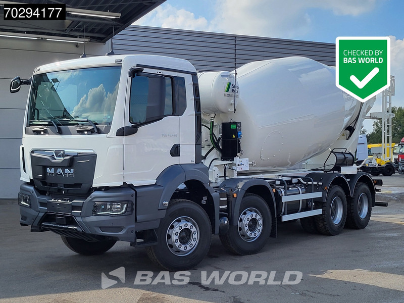 MAN TGS 41.440 8X4 NEW! 12m3 Stetter Mixer Big-Axle Steelsuspension Automatic Euro 6 - Fahrmischer: das Bild 1 MAN TGS 41.440 8X4 NEW! 12m3 Stetter Mixer Big-Axle Steelsuspension Automatic Euro 6 - Fahrmischer: das Bild 1