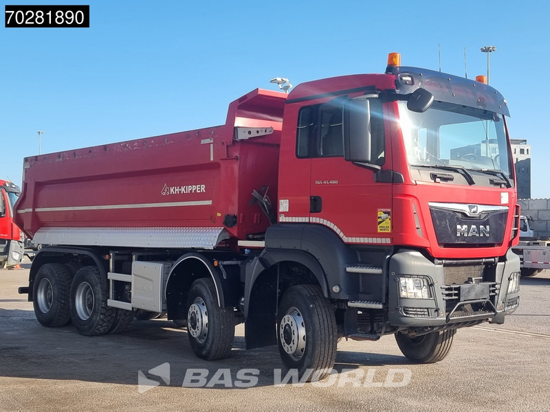Kipper MAN TGS 41.480 8X8 8x8 Big-Axle Steelsuspension 20m3 Tipper Euro 6: das Bild 6