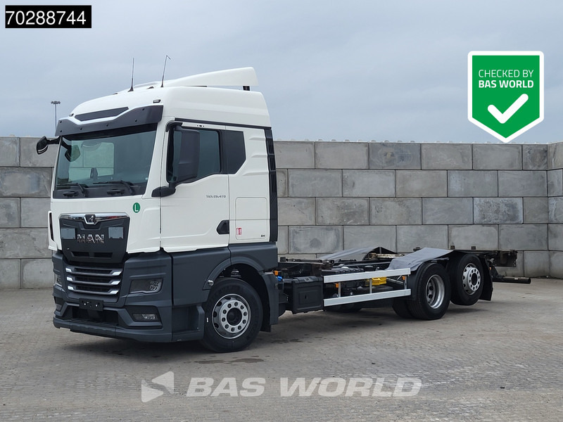 MAN TGX 26.470 6X2 BDF Retarder Lift Axle Standklima Automatic LED Euro 6 - Containerwagen/ Wechselfahrgestell LKW: das Bild 1 MAN TGX 26.470 6X2 BDF Retarder Lift Axle Standklima Automatic LED Euro 6 - Containerwagen/ Wechselfahrgestell LKW: das Bild 1