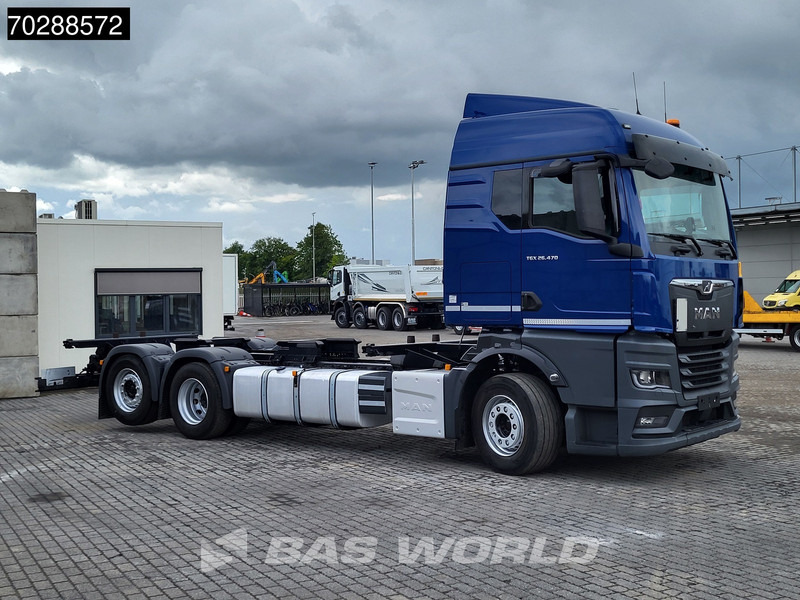 MAN TGX 26.470 6X2 BDF Retarder Lift+Steering-Axle ACC Euro 6 - Containerwagen/ Wechselfahrgestell LKW: das Bild 3 MAN TGX 26.470 6X2 BDF Retarder Lift+Steering-Axle ACC Euro 6 - Containerwagen/ Wechselfahrgestell LKW: das Bild 3