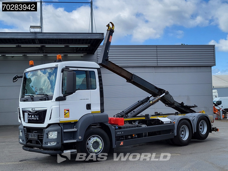 MAN TGX 28.460 6X2 20tons Marrel hooklift Lift axle Automatic Euro 6 - Abrollkipper: das Bild 2 MAN TGX 28.460 6X2 20tons Marrel hooklift Lift axle Automatic Euro 6 - Abrollkipper: das Bild 2
