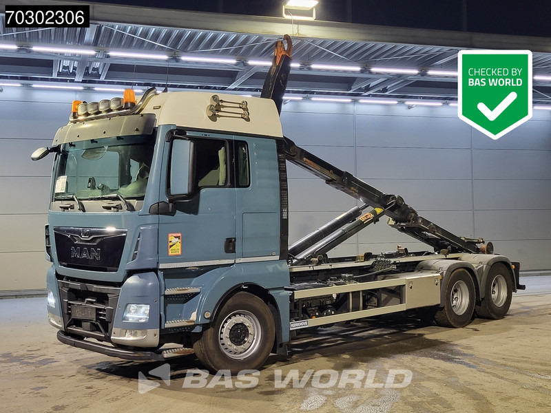 MAN TGX 28.460 TGX 6X2 20tons AJK containersystem Automatic Euro 6 - Abrollkipper: das Bild 1 MAN TGX 28.460 TGX 6X2 20tons AJK containersystem Automatic Euro 6 - Abrollkipper: das Bild 1