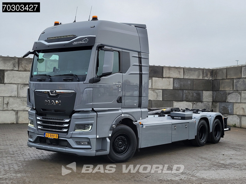MAN TGX 28.640 TGX 6X2 NL-Truck APK Hyva 26-60-S containersystem Lift-axle Automatic Euro 6 - Abrollkipper: das Bild 3 MAN TGX 28.640 TGX 6X2 NL-Truck APK Hyva 26-60-S containersystem Lift-axle Automatic Euro 6 - Abrollkipper: das Bild 3