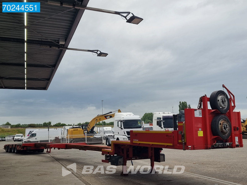 MEUSBURGER MTS-4 2xAusziehbar bis 21M Lift + 4xLenkachse - Tieflader Auflieger: das Bild 2 MEUSBURGER MTS-4 2xAusziehbar bis 21M Lift + 4xLenkachse - Tieflader Auflieger: das Bild 2