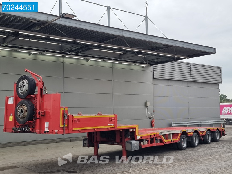 MEUSBURGER MTS-4 2xAusziehbar bis 21M Lift + 4xLenkachse - Tieflader Auflieger: das Bild 5 MEUSBURGER MTS-4 2xAusziehbar bis 21M Lift + 4xLenkachse - Tieflader Auflieger: das Bild 5