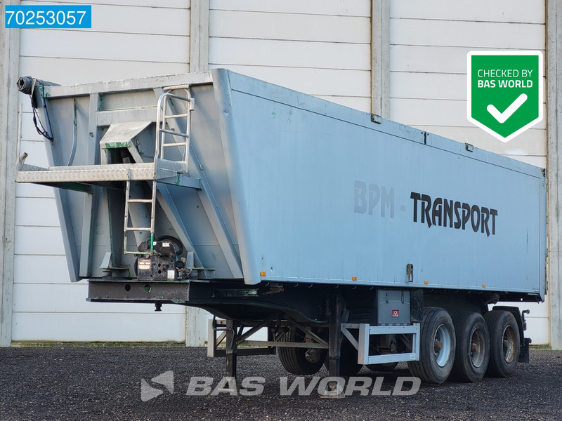 Kipper Auflieger MOL K812F/27TRI/39AL 45m3 Liftachse ALU: das Bild 1