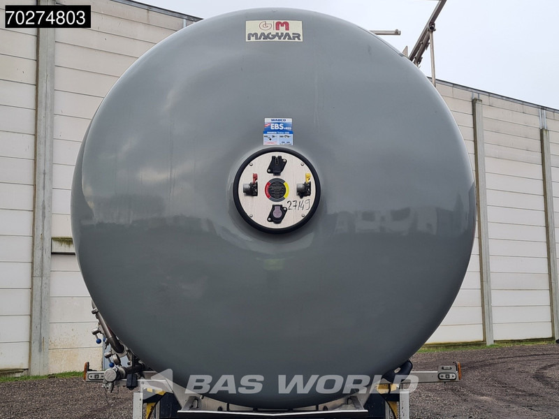 Magyar SR A1 Food 2 comp Inox steel Liftachse - Tankauflieger: das Bild 3 Magyar SR A1 Food 2 comp Inox steel Liftachse - Tankauflieger: das Bild 3