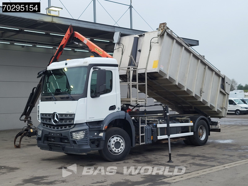 Mercedes-Benz Actros 1833 4X2 Palfinger PK7.501 SLD Kran Crane 17m3 tipper Big-Axle Euro 6 - Kipper, Autokran: das Bild 5 Mercedes-Benz Actros 1833 4X2 Palfinger PK7.501 SLD Kran Crane 17m3 tipper Big-Axle Euro 6 - Kipper, Autokran: das Bild 5