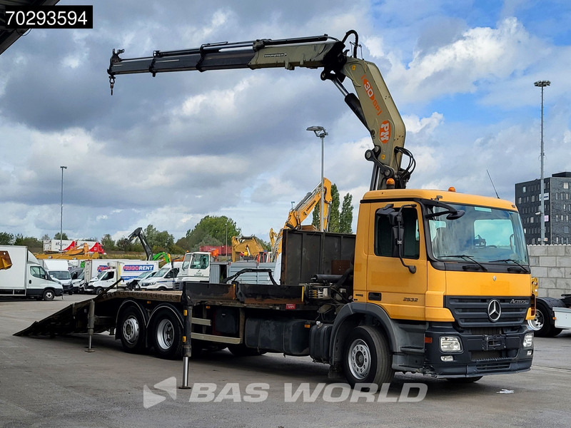 Mercedes-Benz Actros 2532 6X2 PM 30 T/M Crane Winch Remote Lift+Steering Axle 3-Pedals - Pritsche LKW, Autokran: das Bild 3 Mercedes-Benz Actros 2532 6X2 PM 30 T/M Crane Winch Remote Lift+Steering Axle 3-Pedals - Pritsche LKW, Autokran: das Bild 3