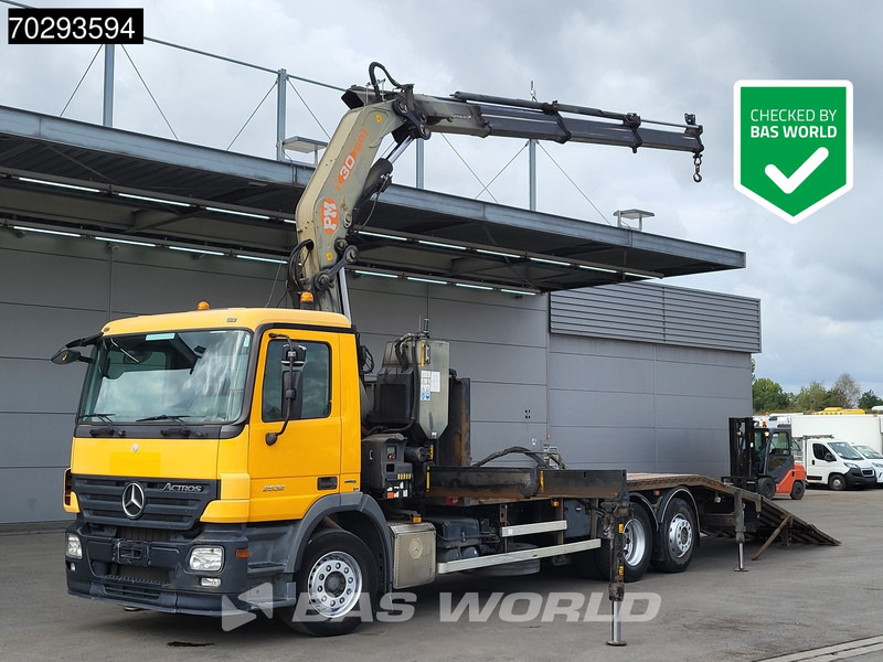Mercedes-Benz Actros 2532 6X2 PM 30 T/M Crane Winch Remote Lift+Steering Axle 3-Pedals - Pritsche LKW, Autokran: das Bild 1 Mercedes-Benz Actros 2532 6X2 PM 30 T/M Crane Winch Remote Lift+Steering Axle 3-Pedals - Pritsche LKW, Autokran: das Bild 1