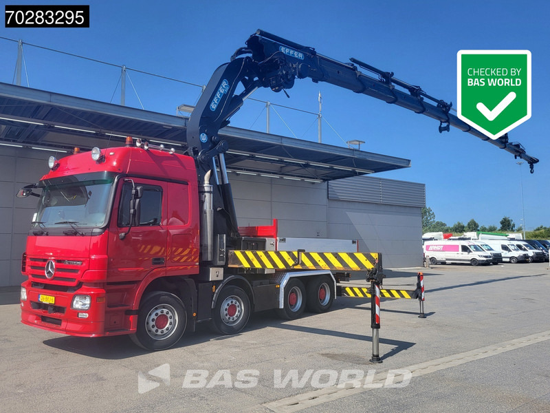 Mercedes-Benz Actros 2648 850 8X4 Effer 350/9S Kran Fifth wheel Big-Axle Automatic Euro 5 - Pritsche LKW, Autokran: das Bild 1 Mercedes-Benz Actros 2648 850 8X4 Effer 350/9S Kran Fifth wheel Big-Axle Automatic Euro 5 - Pritsche LKW, Autokran: das Bild 1
