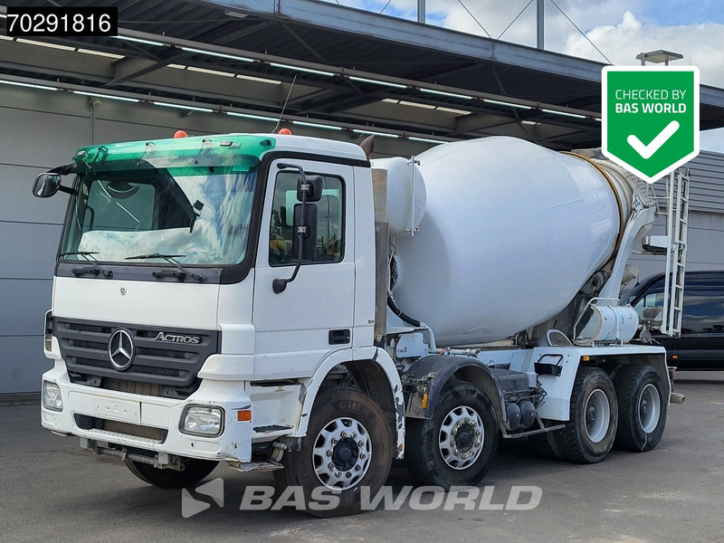 Mercedes-Benz Actros 3236 8X4 9M3 Stetter Mixer Big-Axle 3-Pedals Steelsuspension Euro 3 - Fahrmischer: das Bild 1 Mercedes-Benz Actros 3236 8X4 9M3 Stetter Mixer Big-Axle 3-Pedals Steelsuspension Euro 3 - Fahrmischer: das Bild 1