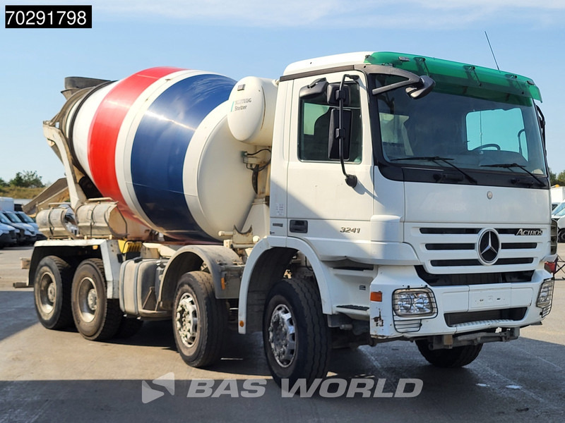 Mercedes-Benz Actros 3241 8X4 9m3 Stetter Mixer Big-Axle Steelsuspension Retarder Euro 5 - Fahrmischer: das Bild 3 Mercedes-Benz Actros 3241 8X4 9m3 Stetter Mixer Big-Axle Steelsuspension Retarder Euro 5 - Fahrmischer: das Bild 3