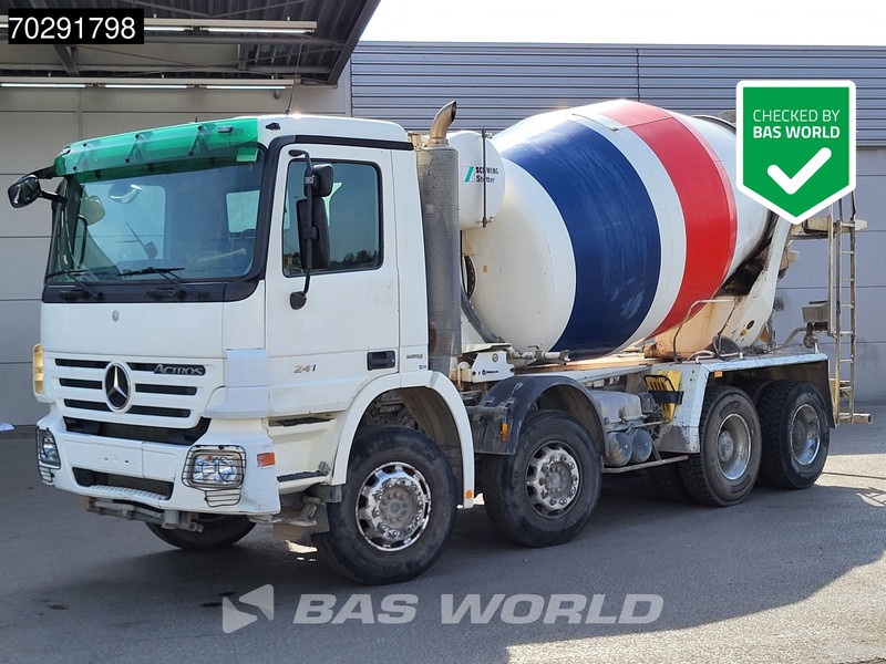 Mercedes-Benz Actros 3241 8X4 9m3 Stetter Mixer Big-Axle Steelsuspension Retarder Euro 5 - Fahrmischer: das Bild 1 Mercedes-Benz Actros 3241 8X4 9m3 Stetter Mixer Big-Axle Steelsuspension Retarder Euro 5 - Fahrmischer: das Bild 1