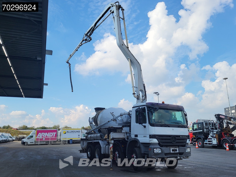 Mercedes-Benz Actros 3241 8X4 Putzmeister TMM 21 PUMI 7m3 Liebherr mixer 3-Pedals Big-Axle Euro 3 - Fahrmischer: das Bild 5 Mercedes-Benz Actros 3241 8X4 Putzmeister TMM 21 PUMI 7m3 Liebherr mixer 3-Pedals Big-Axle Euro 3 - Fahrmischer: das Bild 5
