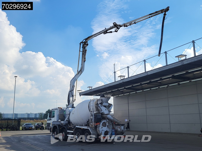 Mercedes-Benz Actros 3241 8X4 Putzmeister TMM 21 PUMI 7m3 Liebherr mixer 3-Pedals Big-Axle Euro 3 - Fahrmischer: das Bild 3 Mercedes-Benz Actros 3241 8X4 Putzmeister TMM 21 PUMI 7m3 Liebherr mixer 3-Pedals Big-Axle Euro 3 - Fahrmischer: das Bild 3