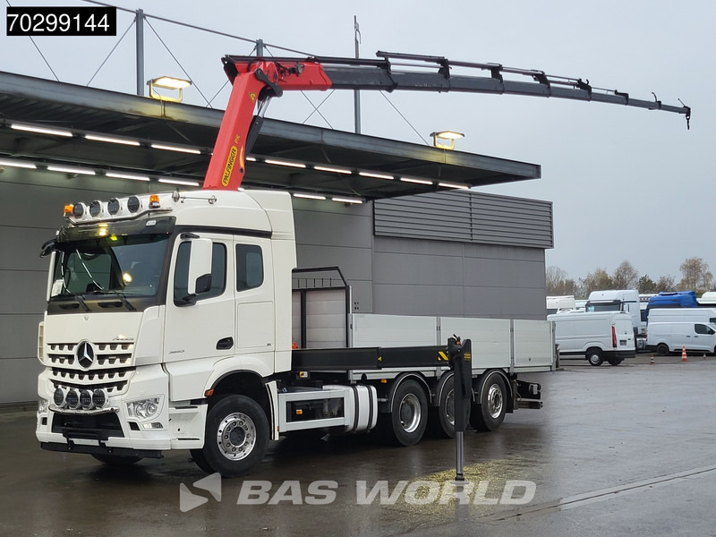 Mercedes-Benz Aroc 3653 Arocs 8X4 Palfinger PK26002-EH G Kran Crane Remote Lift + steering axle Euro 6 - Pritsche LKW, Autokran: das Bild 1 Mercedes-Benz Aroc 3653 Arocs 8X4 Palfinger PK26002-EH G Kran Crane Remote Lift + steering axle Euro 6 - Pritsche LKW, Autokran: das Bild 1
