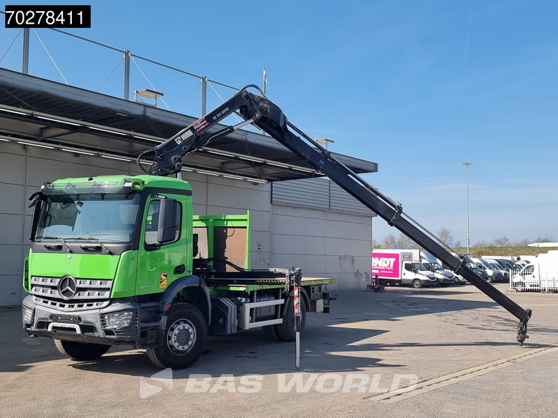 Mercedes-Benz Arocs 1830 4X2 Hiab 122 ES-3 HIPRO Kran Crane Big-Axle Euro 6 - Pritsche LKW, Autokran: das Bild 5 Mercedes-Benz Arocs 1830 4X2 Hiab 122 ES-3 HIPRO Kran Crane Big-Axle Euro 6 - Pritsche LKW, Autokran: das Bild 5