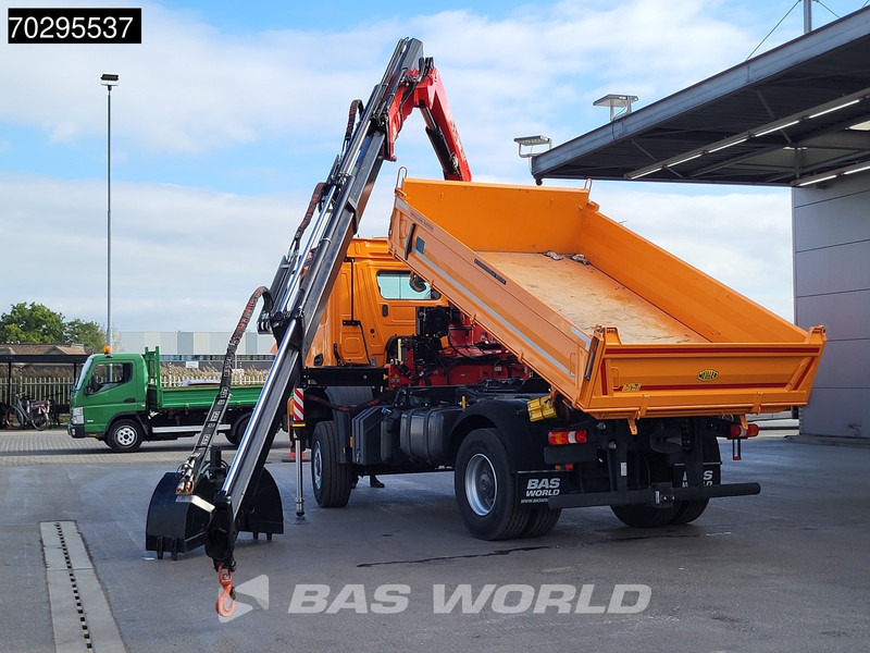 Mercedes-Benz Arocs 1835 4X4 4x4 Fassi F135AC.0.24 Crane Kran Meiller 3-Way Tipper Big-Axle - Kipper, Autokran: das Bild 2 Mercedes-Benz Arocs 1835 4X4 4x4 Fassi F135AC.0.24 Crane Kran Meiller 3-Way Tipper Big-Axle - Kipper, Autokran: das Bild 2