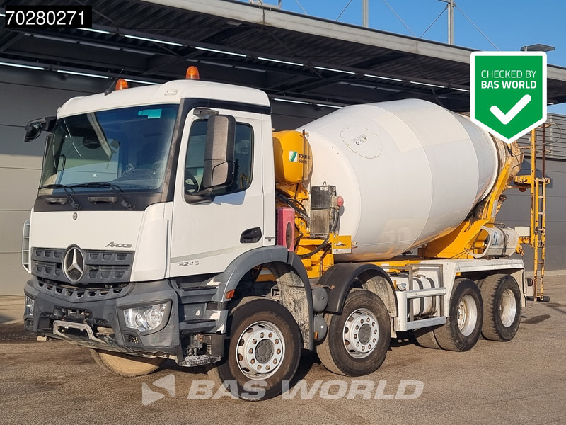 Mercedes-Benz Arocs 3240 8X4 9m3 Stetter Mixer Automatic steel suspension Euro 6 - Fahrmischer: das Bild 1 Mercedes-Benz Arocs 3240 8X4 9m3 Stetter Mixer Automatic steel suspension Euro 6 - Fahrmischer: das Bild 1