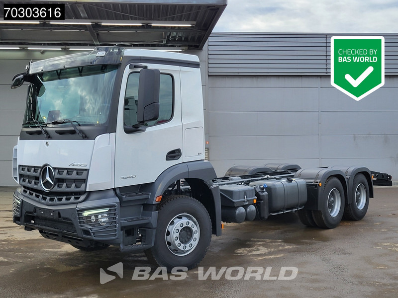 Mercedes-Benz Arocs 3340 6X4 NEW! Euro 5 Full Steel Big Axle Automatic - Fahrgestell LKW: das Bild 1 Mercedes-Benz Arocs 3340 6X4 NEW! Euro 5 Full Steel Big Axle Automatic - Fahrgestell LKW: das Bild 1