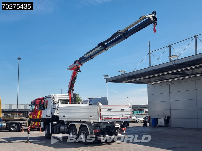 Mercedes-Benz Arocs 3348 6X4 Fassi F255A2.24 Kran Crane 9m3 3-Sided Tipper Big-Axle Euro 6 - Kipper, Autokran: das Bild 2 Mercedes-Benz Arocs 3348 6X4 Fassi F255A2.24 Kran Crane 9m3 3-Sided Tipper Big-Axle Euro 6 - Kipper, Autokran: das Bild 2