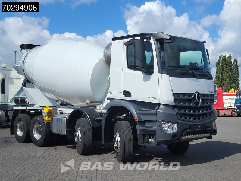 Mercedes-Benz Arocs 3743 8X4 New! 10m3 FML BSH 103 Mixer Steelsuspension Big-Axle Automatic Euro 6 - Fahrmischer: das Bild 3 Mercedes-Benz Arocs 3743 8X4 New! 10m3 FML BSH 103 Mixer Steelsuspension Big-Axle Automatic Euro 6 - Fahrmischer: das Bild 3