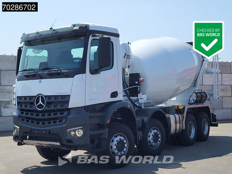 Mercedes-Benz Arocs 4145 8X4 NEW! 10m3 Schwing Stetter Mixer Manual Big-Axle Steel suspension Euro 3 - Fahrmischer: das Bild 1 Mercedes-Benz Arocs 4145 8X4 NEW! 10m3 Schwing Stetter Mixer Manual Big-Axle Steel suspension Euro 3 - Fahrmischer: das Bild 1