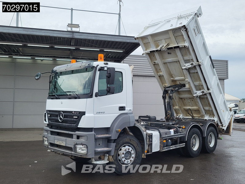 Mercedes-Benz Axor 2640 6X4 10m3 Meiller Tipper Steelsuspension Manual Euro 4 - Kipper: das Bild 1 Mercedes-Benz Axor 2640 6X4 10m3 Meiller Tipper Steelsuspension Manual Euro 4 - Kipper: das Bild 1