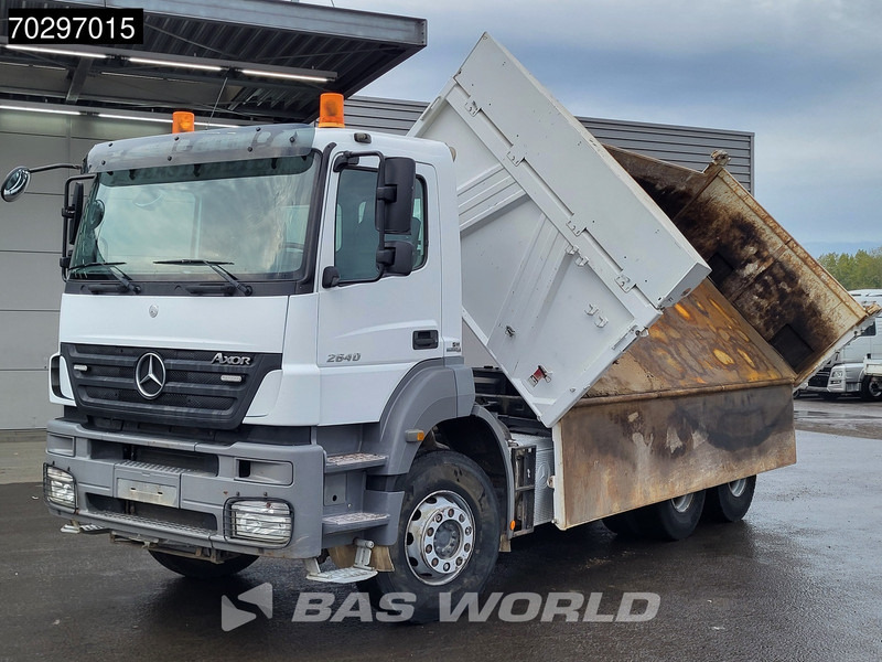 Mercedes-Benz Axor 2640 6X4 10m3 Meiller Tipper Steelsuspension Manual Euro 4 - Kipper: das Bild 3 Mercedes-Benz Axor 2640 6X4 10m3 Meiller Tipper Steelsuspension Manual Euro 4 - Kipper: das Bild 3
