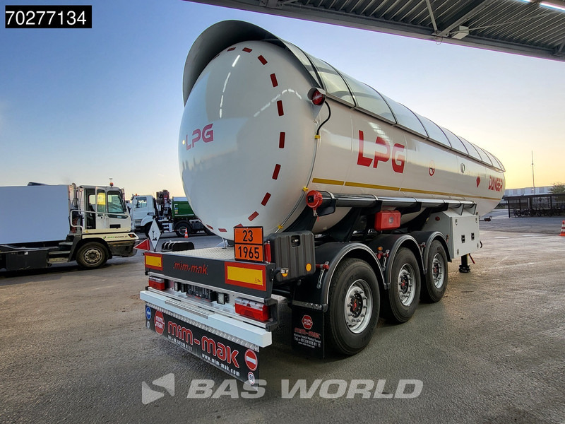Mim-Mak LPG TRANSPORT TANK 3 axles NEW 48m3 Liftachse Gas ADR - Tankauflieger: das Bild 3 Mim-Mak LPG TRANSPORT TANK 3 axles NEW 48m3 Liftachse Gas ADR - Tankauflieger: das Bild 3