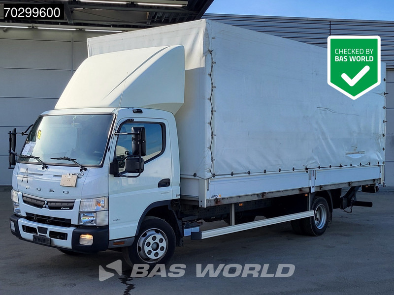 Mitsubishi Fuso 7C 18 4X2 7.5tonner curtainsider Automatic Ladebordwand Euro 6 - Plane LKW: das Bild 1 Mitsubishi Fuso 7C 18 4X2 7.5tonner curtainsider Automatic Ladebordwand Euro 6 - Plane LKW: das Bild 1
