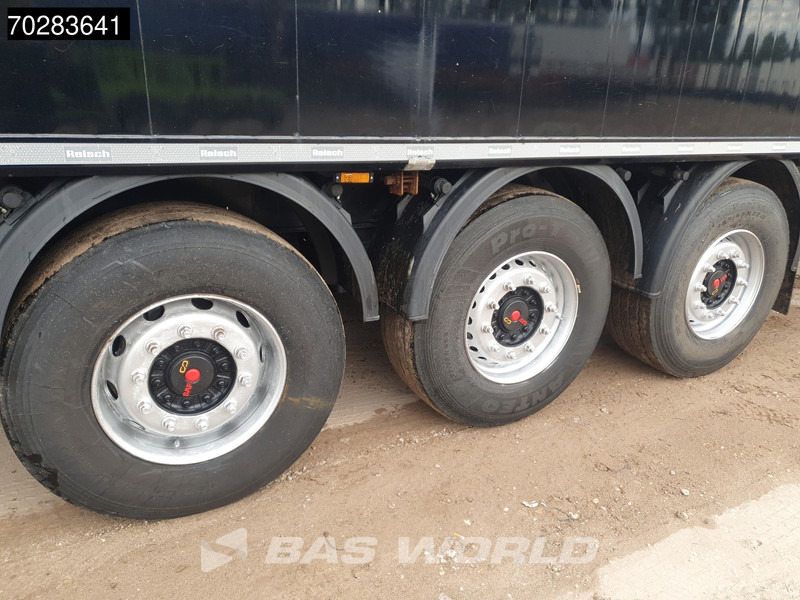 Schubboden Auflieger Reisch RSBS-3-15 3 axles LANG-LKW 10mm Lift Axle Very good condition: das Bild 15
