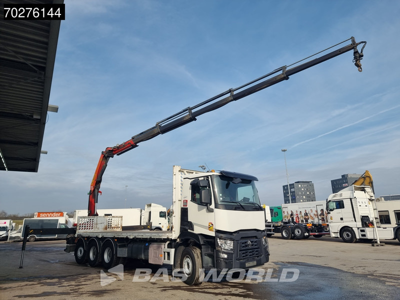 Renault C 380 8X4 Palfinger PK 23001 EH Remote Lift+Lenkachse Euro 6 - Pritsche LKW, Autokran: das Bild 3 Renault C 380 8X4 Palfinger PK 23001 EH Remote Lift+Lenkachse Euro 6 - Pritsche LKW, Autokran: das Bild 3