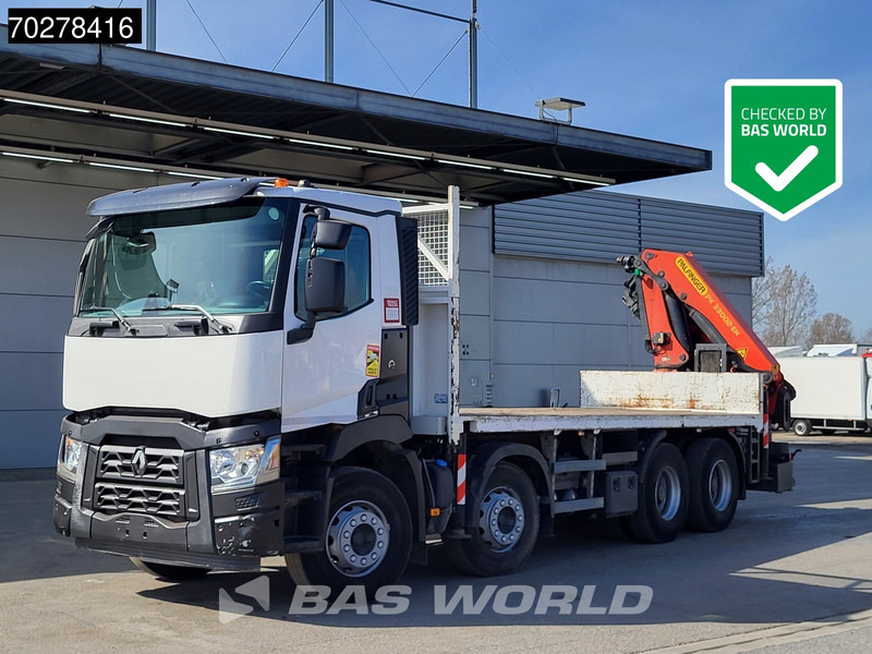 Renault C 430 8X4 Palfinger PK33002EH Euro 6 Big Axle - Pritsche LKW, Autokran: das Bild 2 Renault C 430 8X4 Palfinger PK33002EH Euro 6 Big Axle - Pritsche LKW, Autokran: das Bild 2