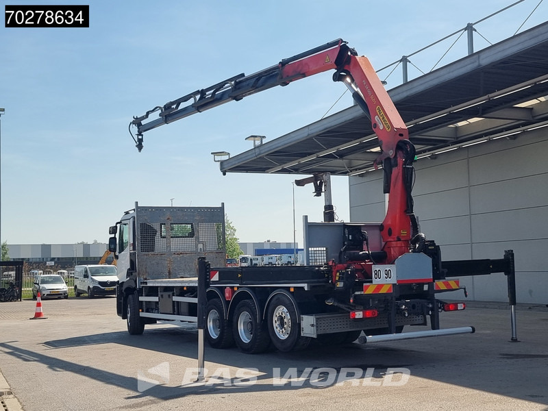 Renault C 480 8X4 Palfinger 24.001 SLD5 Kran Crane Lift-Lenkachse Euro 6 - Pritsche LKW, Autokran: das Bild 2 Renault C 480 8X4 Palfinger 24.001 SLD5 Kran Crane Lift-Lenkachse Euro 6 - Pritsche LKW, Autokran: das Bild 2