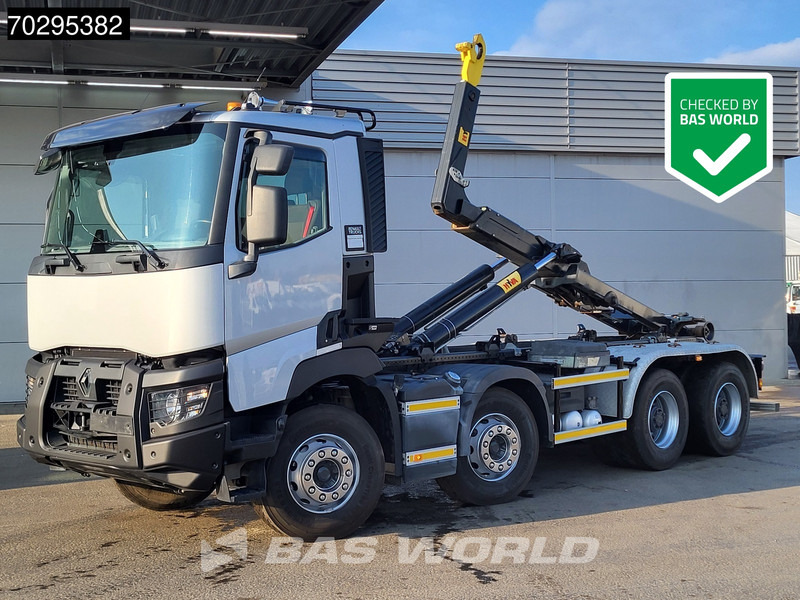 Renault C 520 8X4 Hyva 26-55-S Retarder Automatic Big-Axle Navi Euro 6 - Abrollkipper: das Bild 1 Renault C 520 8X4 Hyva 26-55-S Retarder Automatic Big-Axle Navi Euro 6 - Abrollkipper: das Bild 1