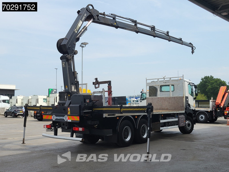 Renault K 380 6X4 HIAB X-HIDUO 188 E-5 Crane Steelsuspension Big-Axle Automatic Euro 6 - Pritsche LKW, Autokran: das Bild 5 Renault K 380 6X4 HIAB X-HIDUO 188 E-5 Crane Steelsuspension Big-Axle Automatic Euro 6 - Pritsche LKW, Autokran: das Bild 5