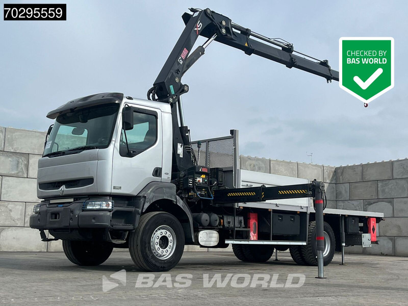 Renault Kerax 320 4X2 HIAB 288EP-3 HIPRO Crane Kran Steel suspension Manual Euro 3 - Pritsche LKW, Autokran: das Bild 1 Renault Kerax 320 4X2 HIAB 288EP-3 HIPRO Crane Kran Steel suspension Manual Euro 3 - Pritsche LKW, Autokran: das Bild 1