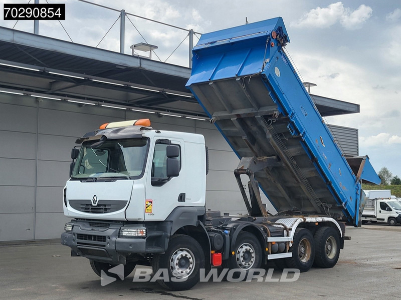 Renault Kerax 430 8X4 15m3 Forez Bennes Tipper 3-sides Steelsuspension Big-Axle Automatic Euro 5 - Kipper: das Bild 3 Renault Kerax 430 8X4 15m3 Forez Bennes Tipper 3-sides Steelsuspension Big-Axle Automatic Euro 5 - Kipper: das Bild 3
