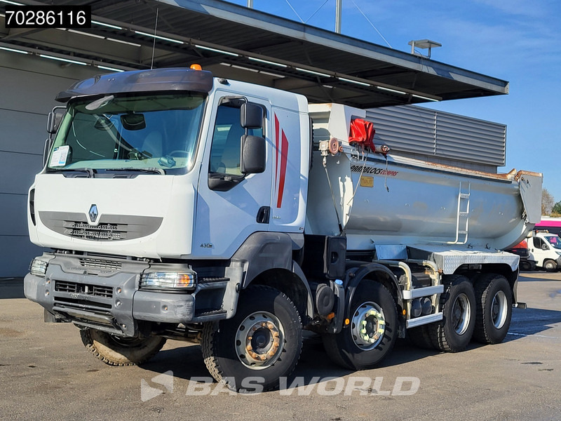 Kipper Renault Kerax 430 8X4 16m3 tipper Retarder Big-Axle steel suspension automatic Euro 5: das Bild 5