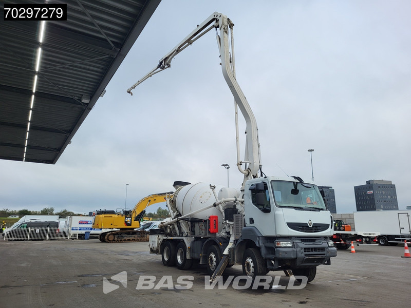 Renault Kerax 8X4 Mecbo M3-23/100-BZ Pomp+Mixer Big-Axle Steelsuspension Euro 5 - Fahrmischer: das Bild 3 Renault Kerax 8X4 Mecbo M3-23/100-BZ Pomp+Mixer Big-Axle Steelsuspension Euro 5 - Fahrmischer: das Bild 3