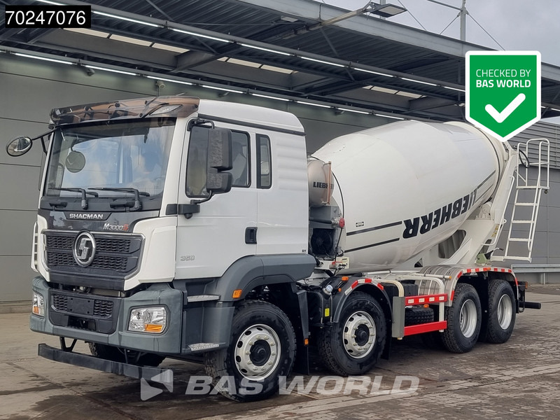 SHACMAN 8x4 EURO 6 8X4 NEW! 8m3 Liebherr Mixer Big-Axle Steel Suspension - Fahrmischer: das Bild 1 SHACMAN 8x4 EURO 6 8X4 NEW! 8m3 Liebherr Mixer Big-Axle Steel Suspension - Fahrmischer: das Bild 1