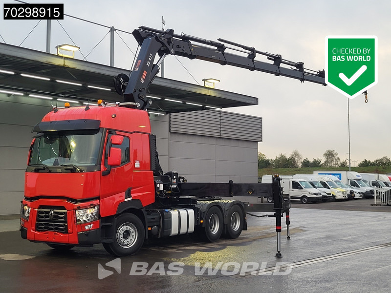 Renault T 520 6X4 Hiab 477E-7 HIDUO Crane Kran Big-Axle Euro 6 - Sattelzugmaschine: das Bild 1 Renault T 520 6X4 Hiab 477E-7 HIDUO Crane Kran Big-Axle Euro 6 - Sattelzugmaschine: das Bild 1