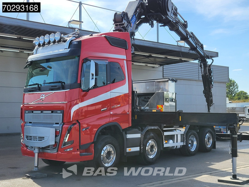 Volvo FH16 650 FH16 8X2 HMF 7020K-RCS Crane + Fly-Jib Lift+Steering-Axle Navi LED ACC Euro 6 - Sattelzugmaschine: das Bild 5 Volvo FH16 650 FH16 8X2 HMF 7020K-RCS Crane + Fly-Jib Lift+Steering-Axle Navi LED ACC Euro 6 - Sattelzugmaschine: das Bild 5