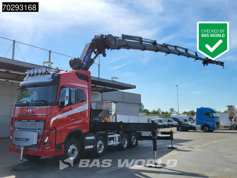 Volvo FH16 650 FH16 8X2 HMF 7020K-RCS Crane + Fly-Jib Lift+Steering-Axle Navi LED ACC Euro 6 - Sattelzugmaschine: das Bild 1 Volvo FH16 650 FH16 8X2 HMF 7020K-RCS Crane + Fly-Jib Lift+Steering-Axle Navi LED ACC Euro 6 - Sattelzugmaschine: das Bild 1