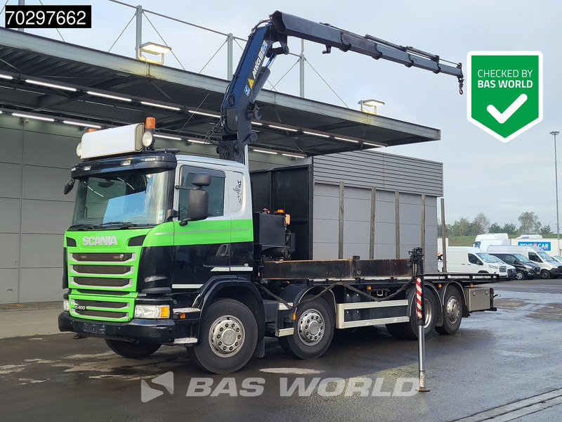 Scania G400 G 8X2 MKG HLK 231 HPA4 Crane Retarder Lift+Steering-Axle Euro 5 - Pritsche LKW, Autokran: das Bild 1 Scania G400 G 8X2 MKG HLK 231 HPA4 Crane Retarder Lift+Steering-Axle Euro 5 - Pritsche LKW, Autokran: das Bild 1