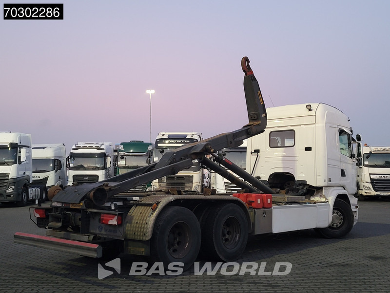 Scania G450 6X2 HIAB XR21Z59 containersystem 3-pedals Retarder Lift-Axle Euro 6 - Abrollkipper: das Bild 5 Scania G450 6X2 HIAB XR21Z59 containersystem 3-pedals Retarder Lift-Axle Euro 6 - Abrollkipper: das Bild 5